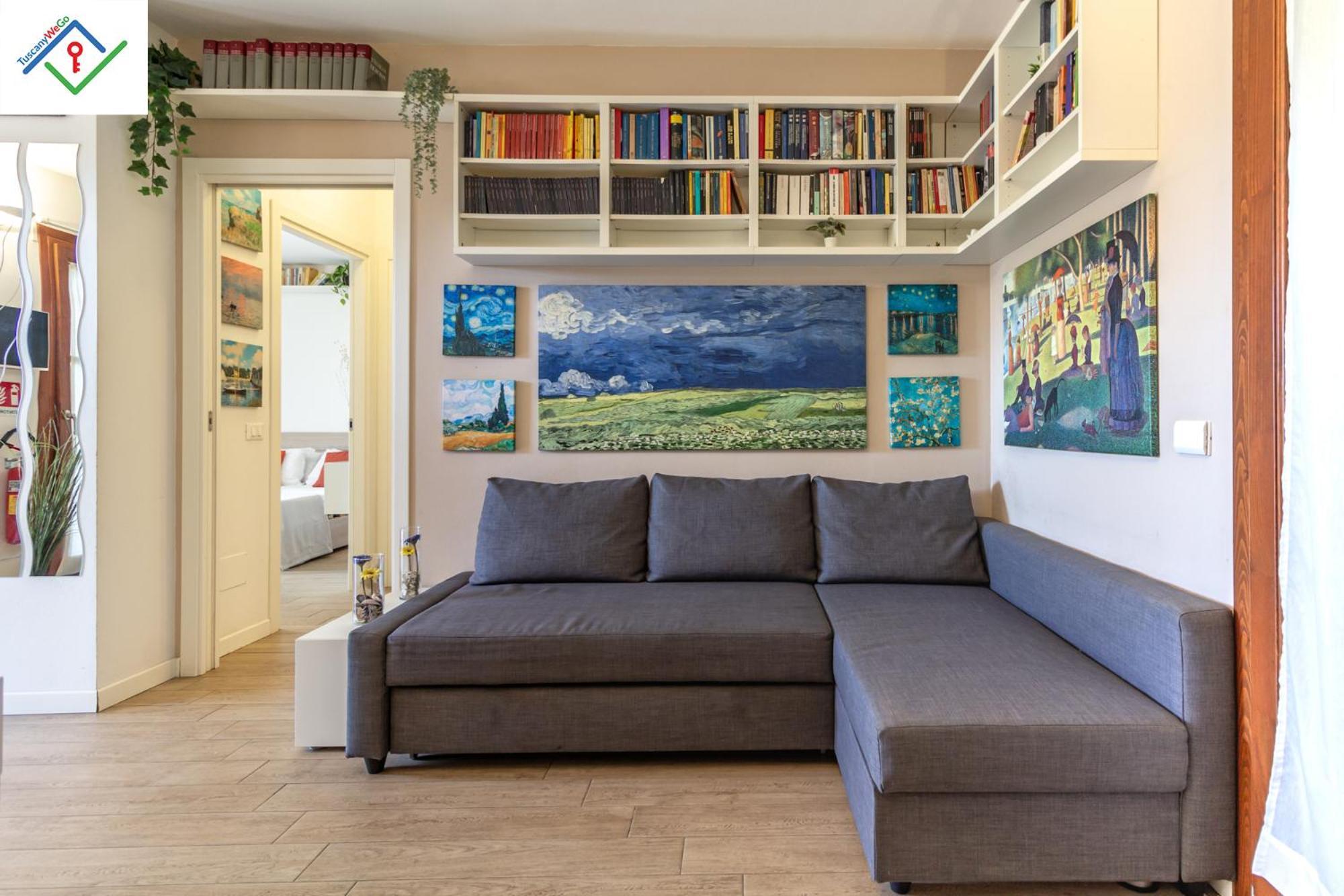 Lägenhet House Of Paintings By Tuscanywego *
